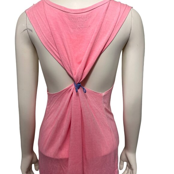 Aeropostale Bananas Pink Banana Muscle Tank Size Medium - Picture 3 of 8